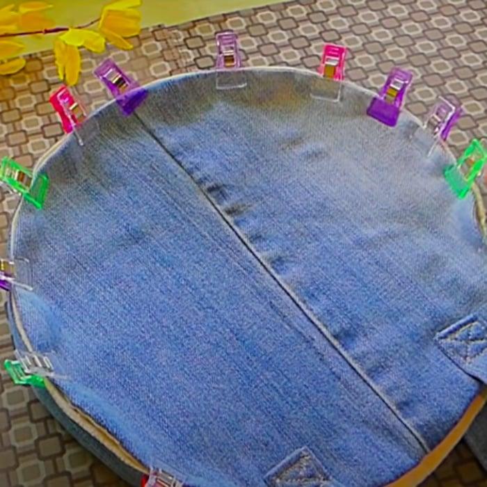 Easy Denim Bag Design - Homemade Denim Bag Ideas - Free Bag Pattern