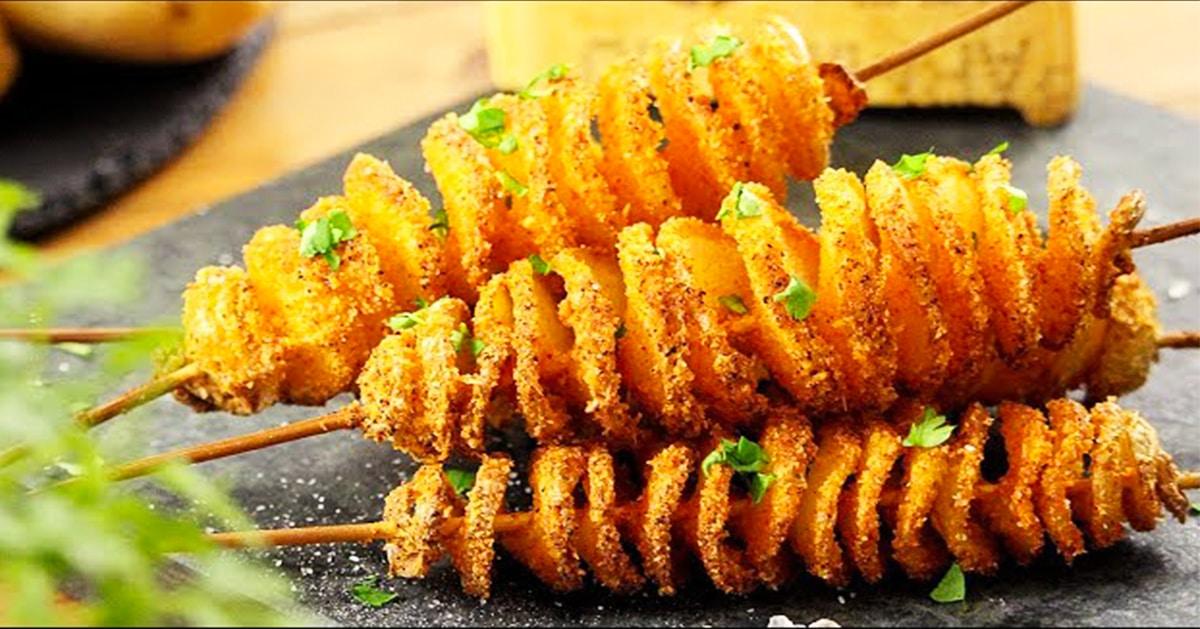Parmesan Tornado Potato Recipe