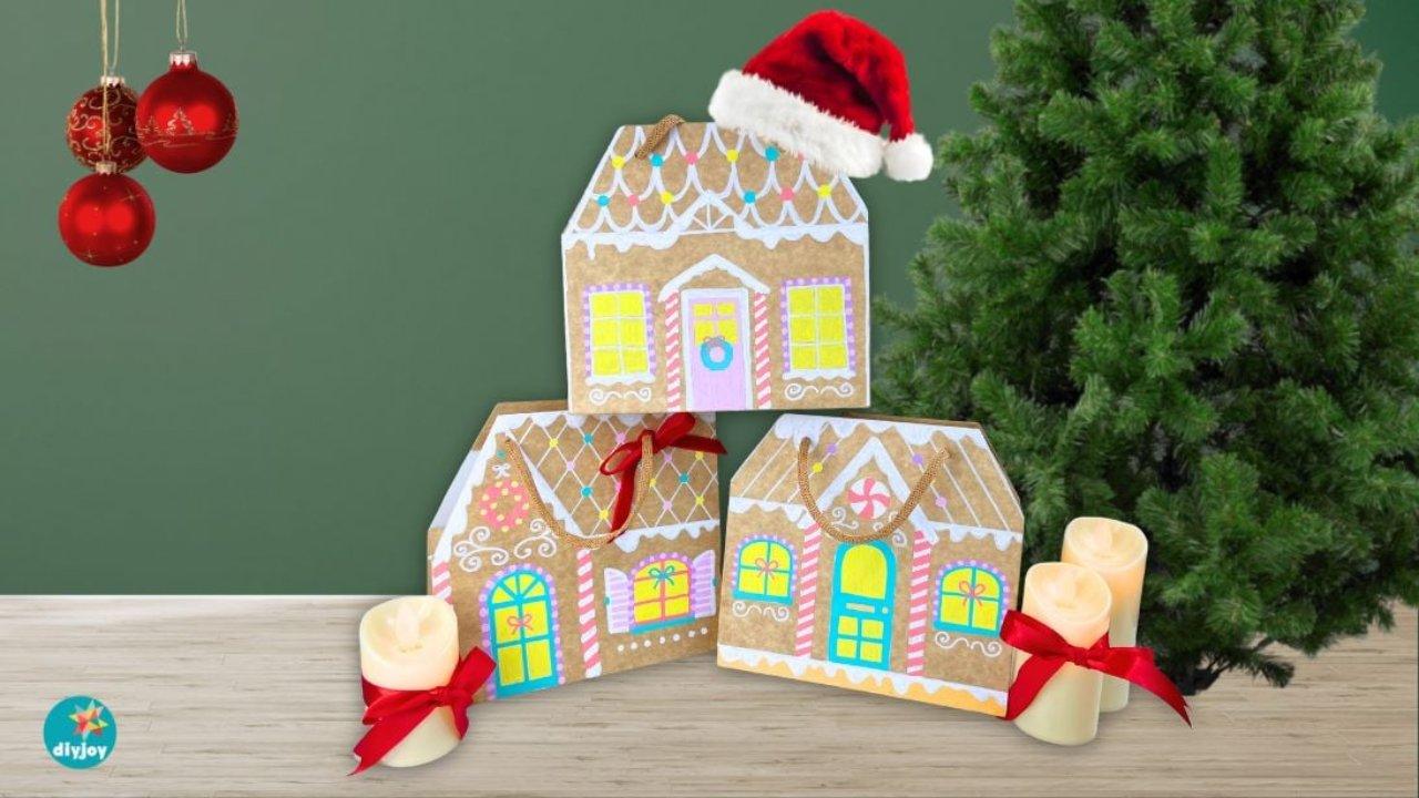 Gingerbread House Paper Bag
