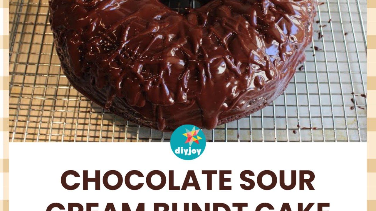 Easiest Chocolate Sour Cream Bundt Cake Recipe