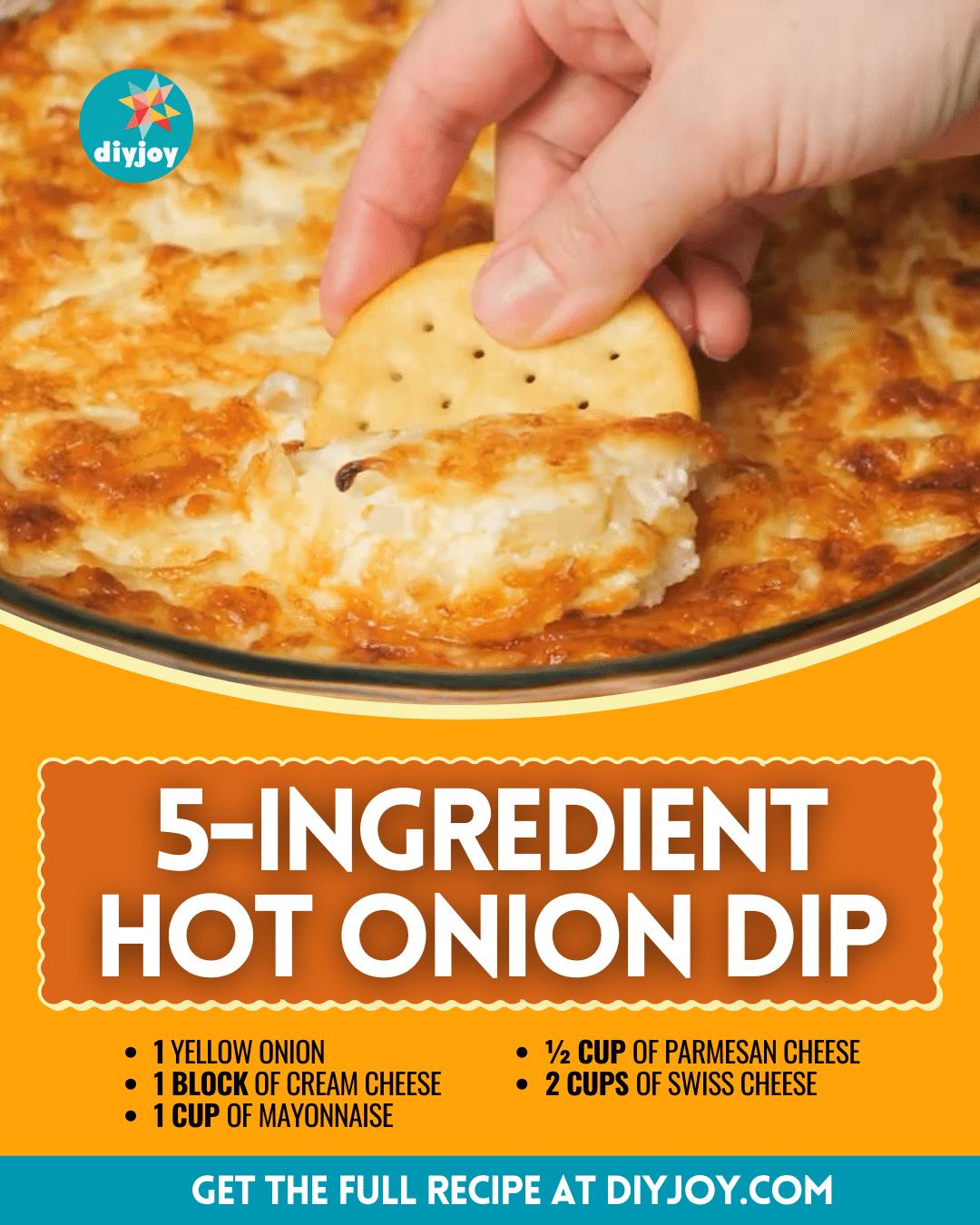 Easy 5-Ingredient Hot Onion Dip Recipe