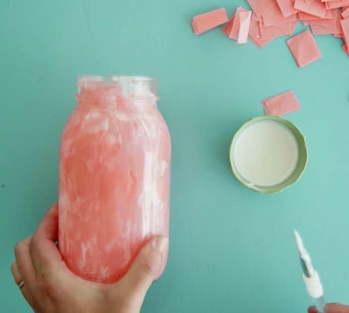 Easy to Make DIY Mason Jar Fruit Lanterns