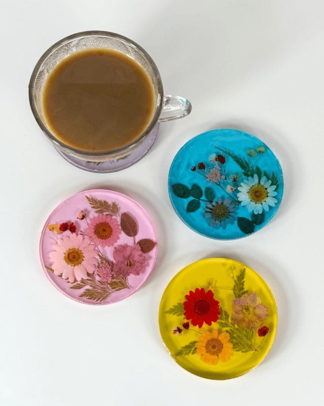 Resin Coaster Dried Flowers — other projects you'll love