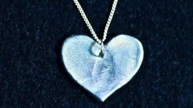 Fingerprint Heart, one of the more popular picks from this roundup and a gift worth repeating for every occasion