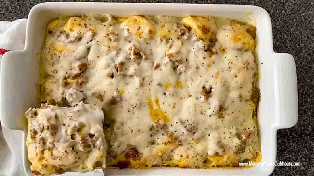 TikTok Biscuits & Gravy Casserole Recipe