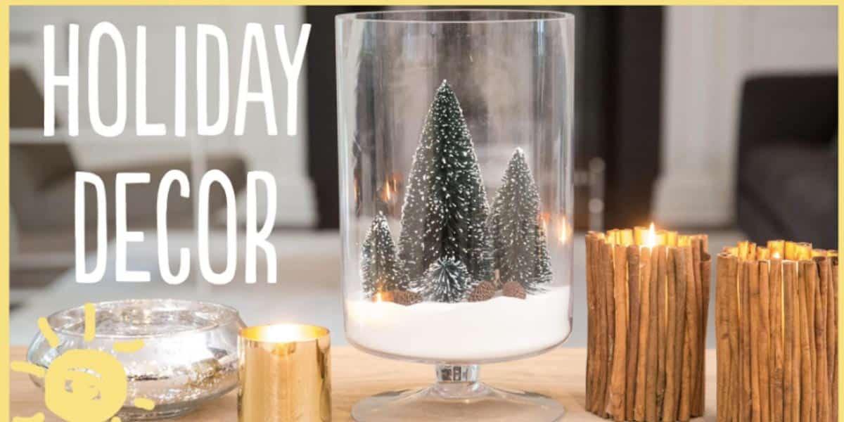 Watch How She Makes These Cute And Easy Holiday Decorations In Only Minutes!