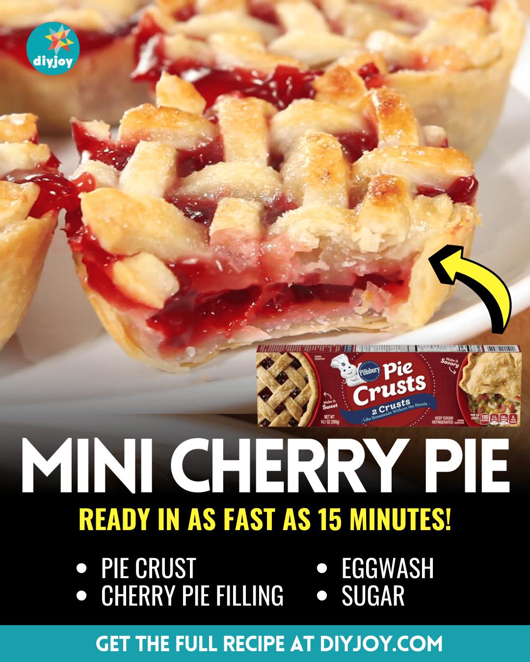 Easy Mini Cherry Pie Recipe