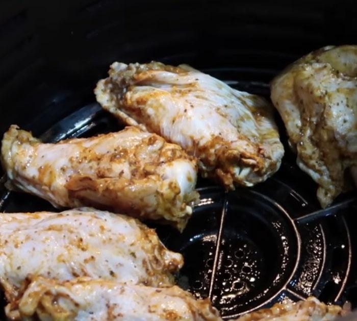 Make air fryer chicken wings