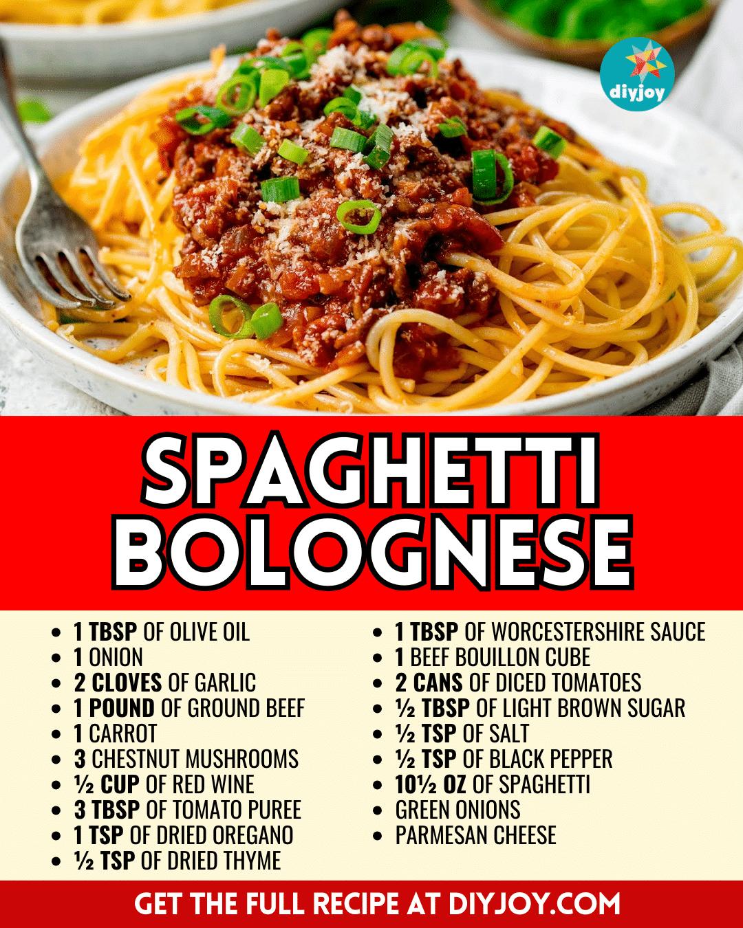 Family-Favorite Spaghetti Bolognese Recipe
