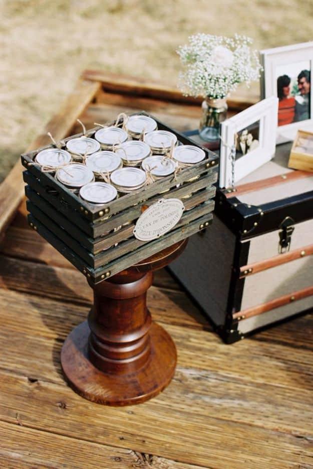 DIY Mason Jar Cake, a budget friendly favor idea for the big day and a sweet keepsake guests will actually use