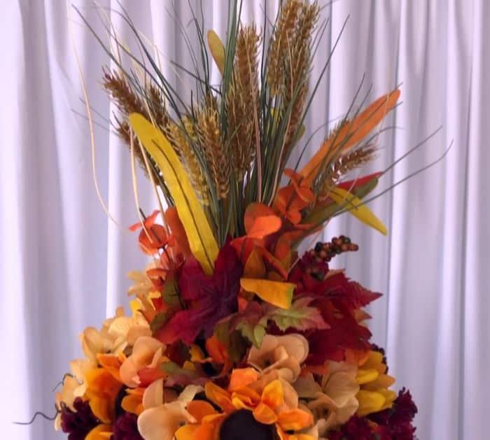 How to Make DIY Fall Floral Centerpiece