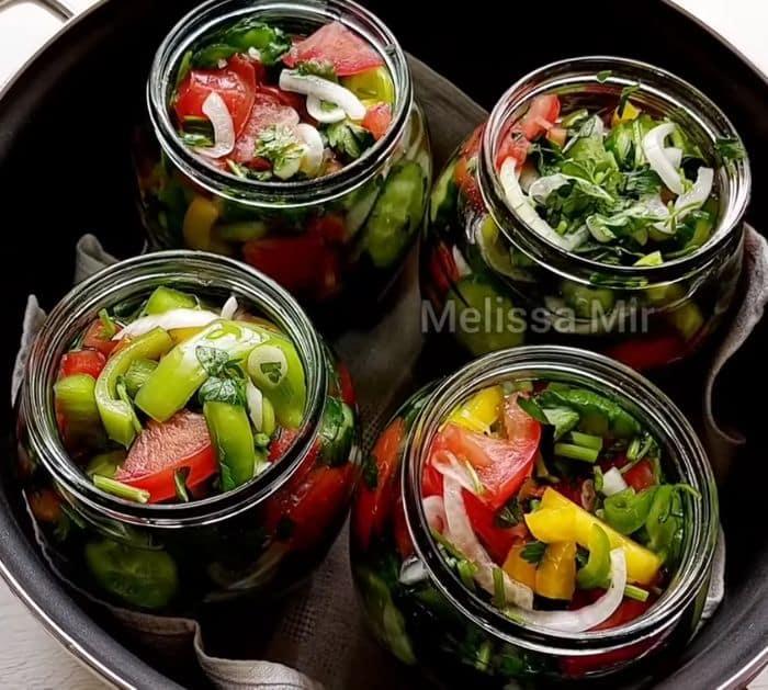 Easy Vegetable Salad That Stays Fresh For A Year