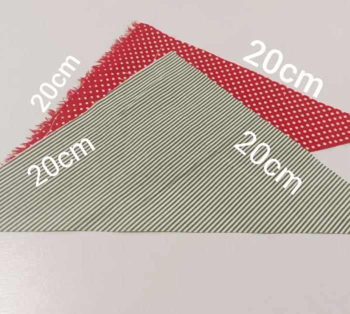 Materials for Santa Ornament/Pincushion