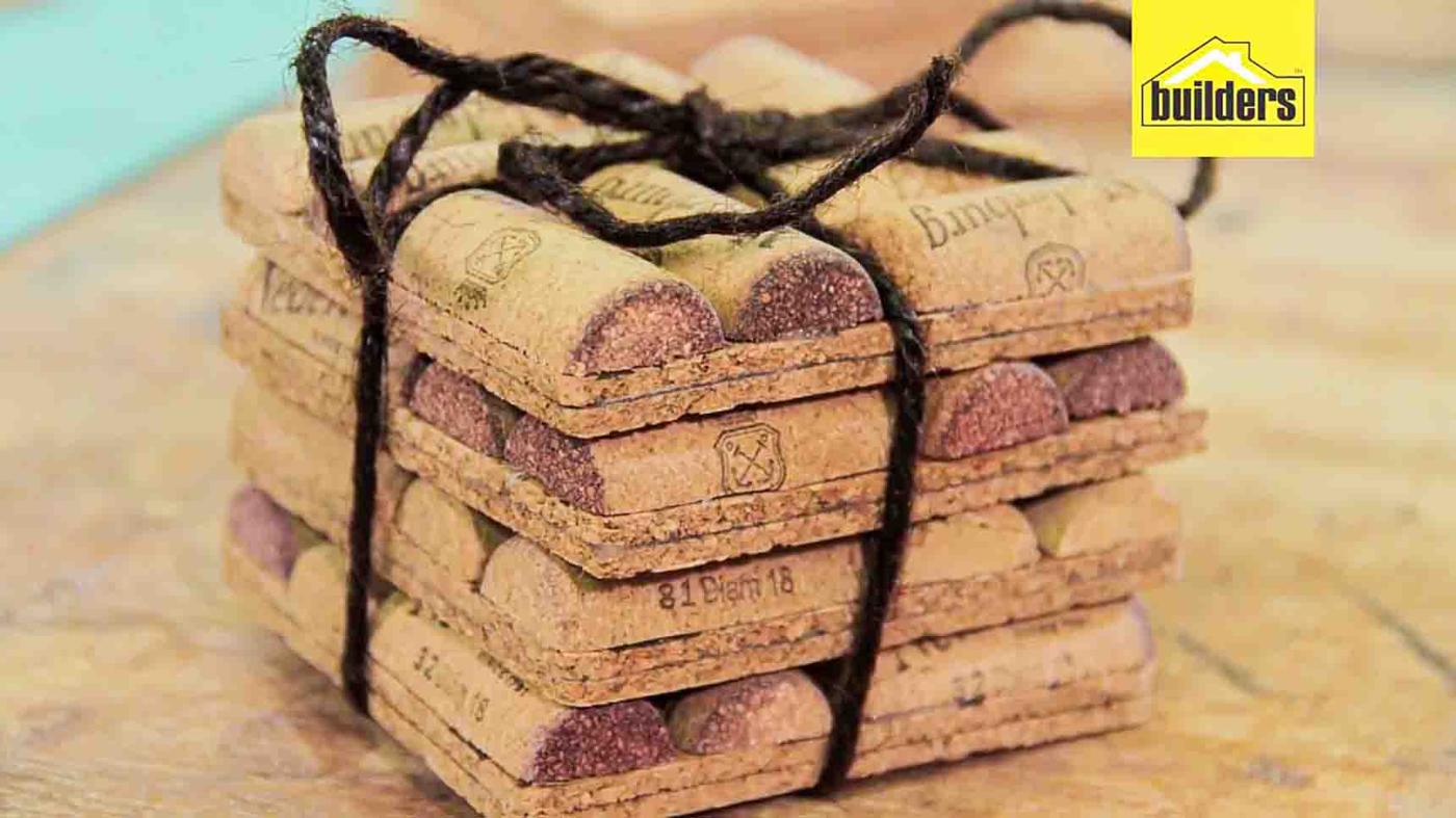 Easy DIY Wine Cork Coasters Tutorial