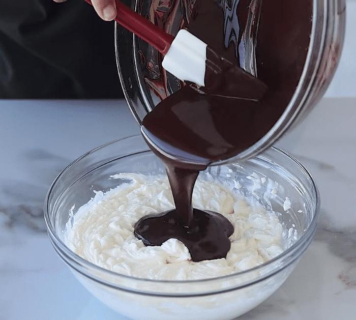 Ingredients for Chocolate Basque Cheesecake