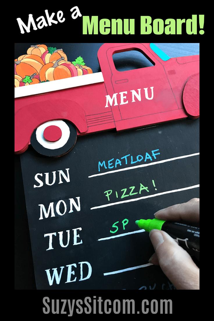 DIY Kitchen Menu Board, a budget friendly gift idea for mom worth giving and worth trying for a special occasion