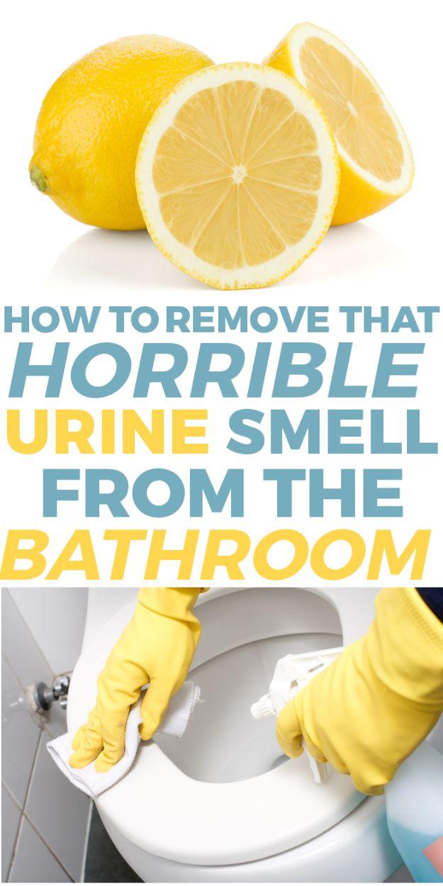 Remove that Horrible Urine Smell from the Bathroom, flexible enough to work with whatever is under the sink