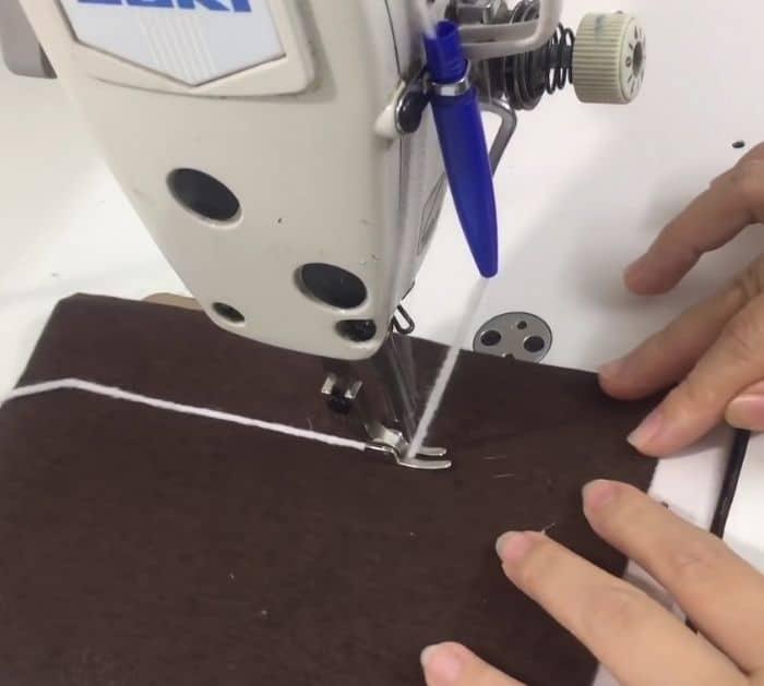 Clever sewing ideas using a ballpoint pen