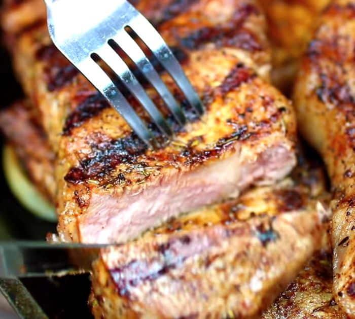 How to Make Tender & Juicy Grilled Pork Chops