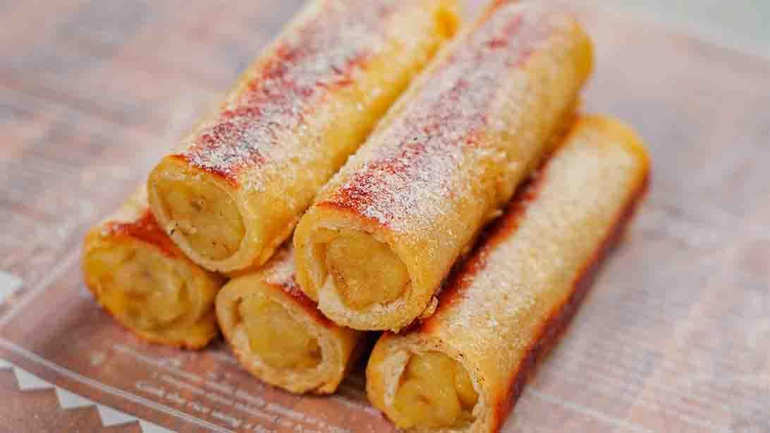 Banana Roll French Toast Recipe