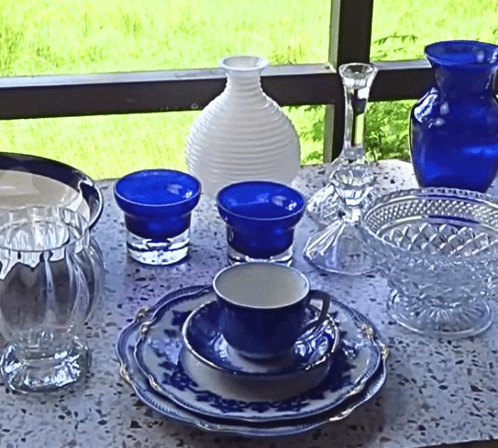How to Make DIY Vintage Dish Birdbath