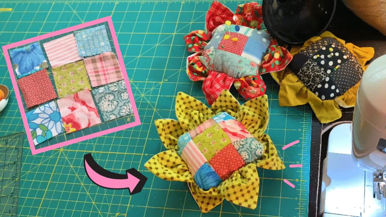 Flower Pin Cushion Tutorial