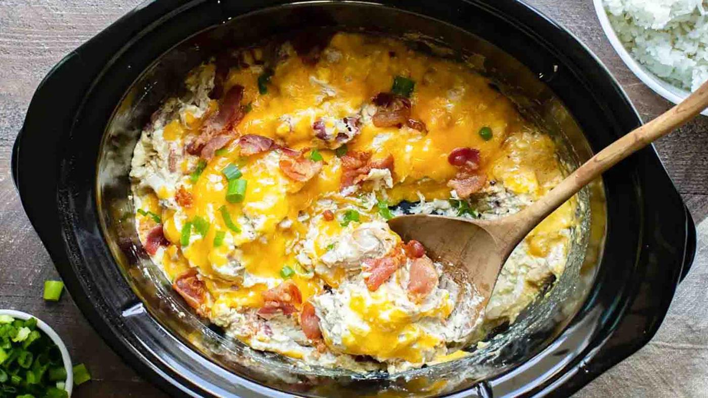 Slow Cooker Crack Chicken Recipe