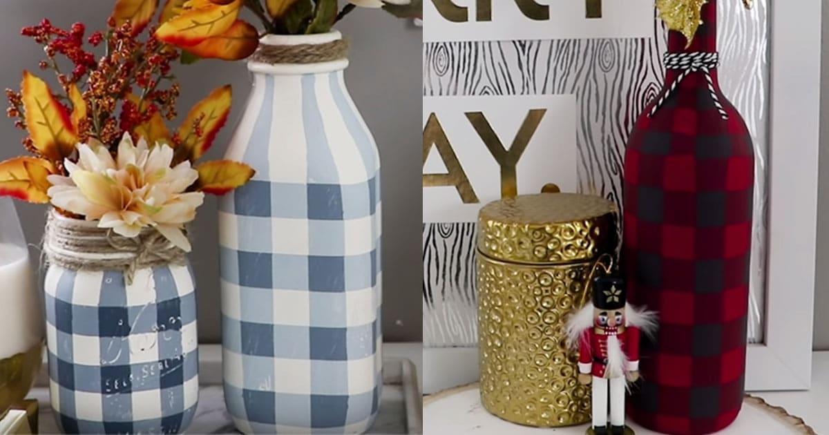 Buffalo Checks Are The Latest Craze To Hit Mason Jars