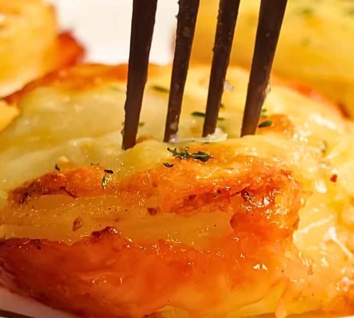 How to Make Mini Potato Gratin Stacks