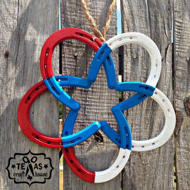How To Make A Horseshoe Star, fast enough to squeeze into a lunch break and a project neighbors ask where it came from