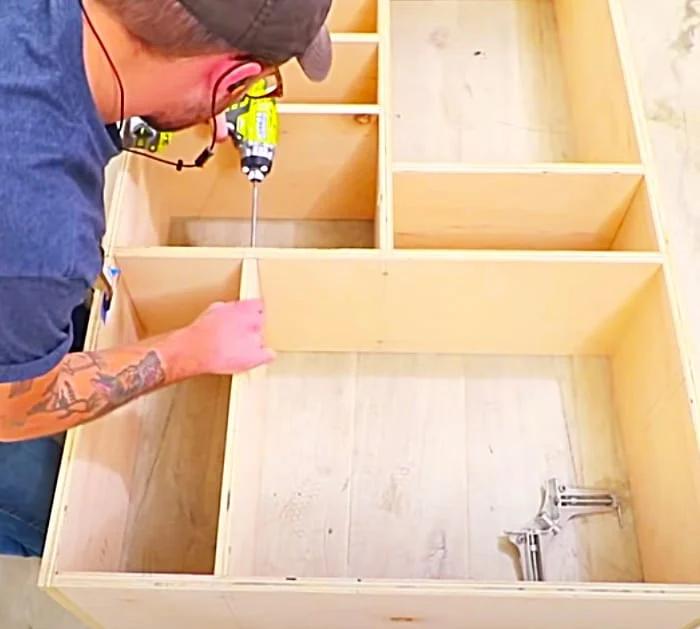 Build A Sixties Style Shelving Unit - Homemade Furniture - How To Build Furniture