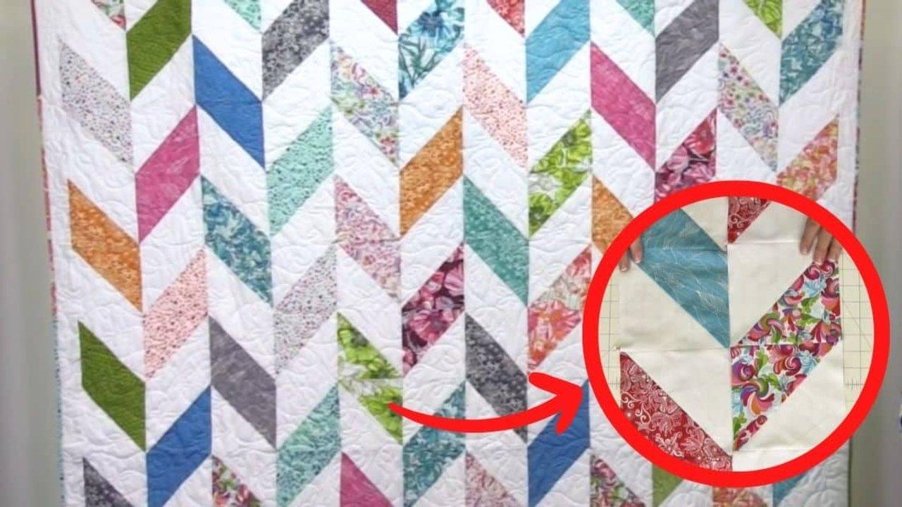 Herringbone Quilt With Jenny Doan