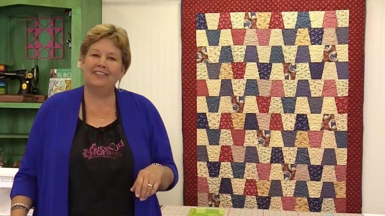Tumbler Chevron Quilt With Jenny Doan