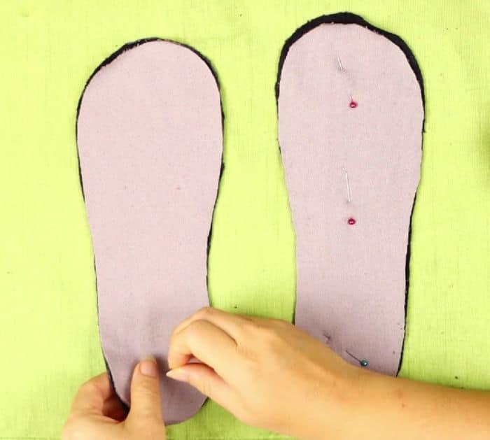 How To Sew Simple DIY Socks