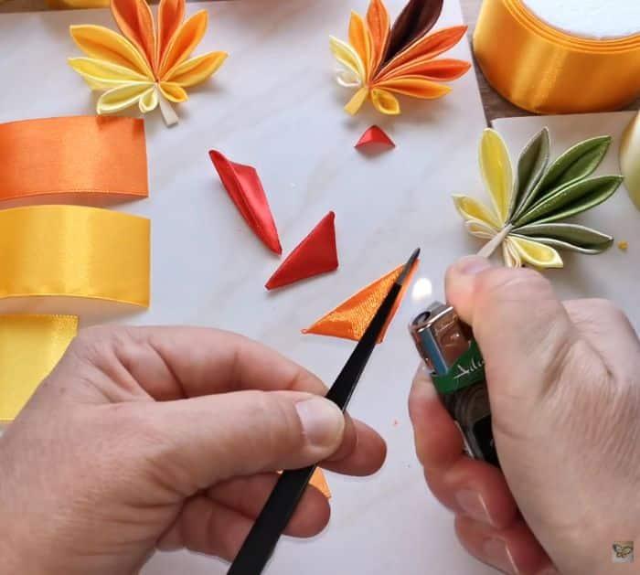 Autumn Leaves Ribbon Tutorial Instructions