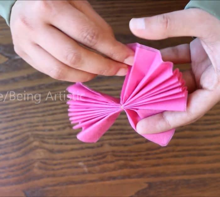 Round Tissue Paper Flower Tutorial