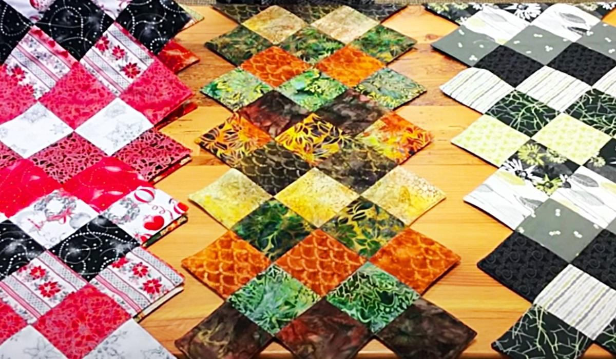 Jagged Edge Table Runner With Donna Jordan