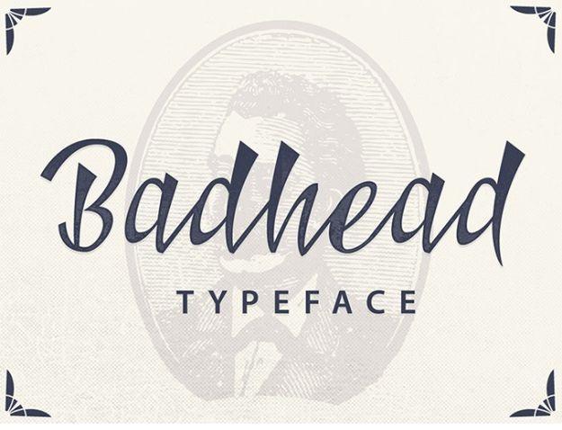 Best Free Fonts To Download for Crafts and DIY Projects - Badhead - Cute, Cool and Professional Looking Font Ideas for Teachers, Crafters and Wedding Decor - Calligraphy, Script, S