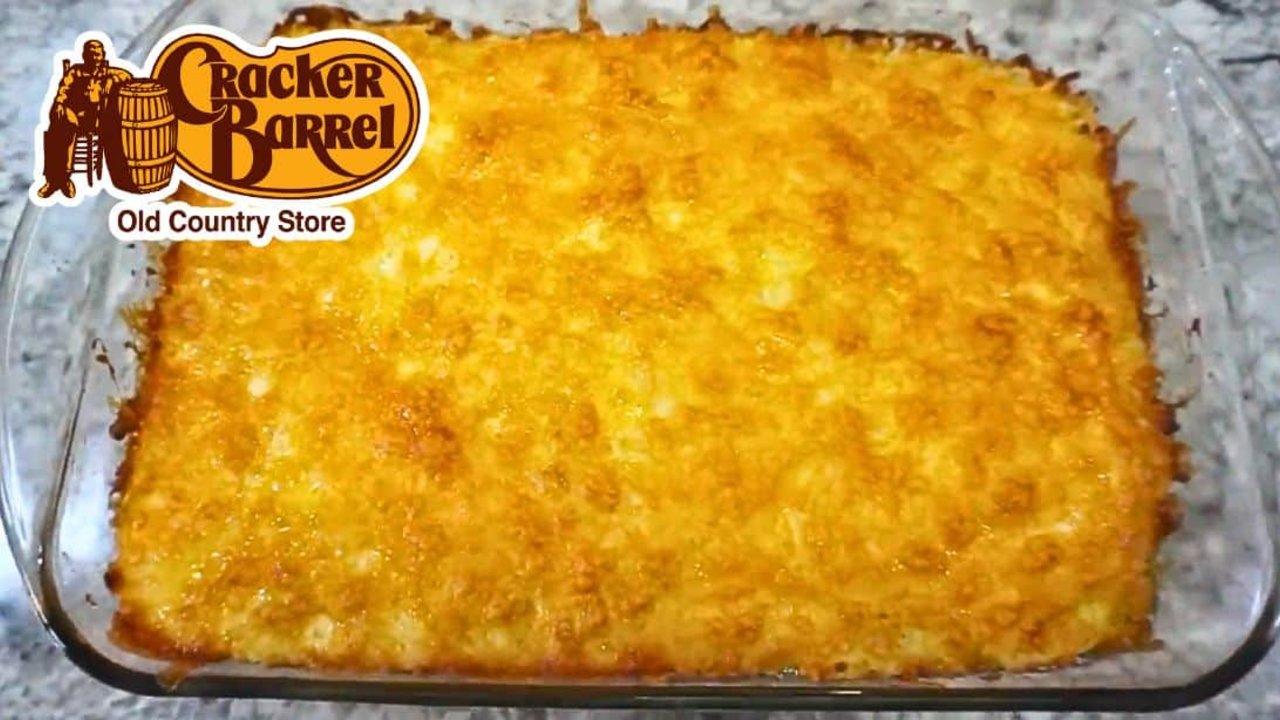 Copycat Cracker Barrel Hash Brown Casserole