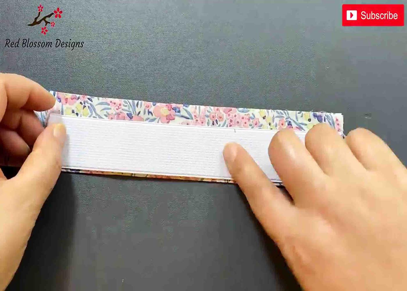 Tracing out the elastic to the fabric for the exact measurement