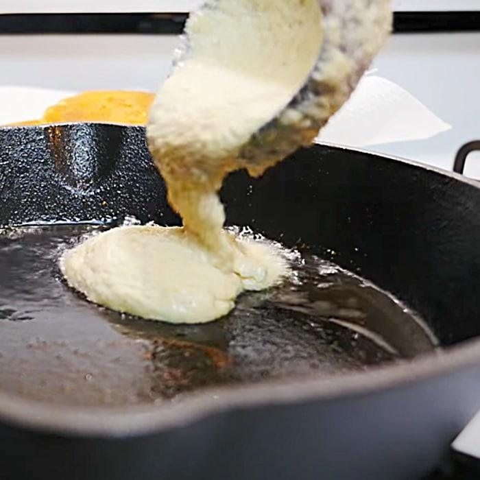 Easy Cornbread Ideas - Hot Water Cornbread Recipe - Old Fashioned Southern Hoe Cakes Recipe