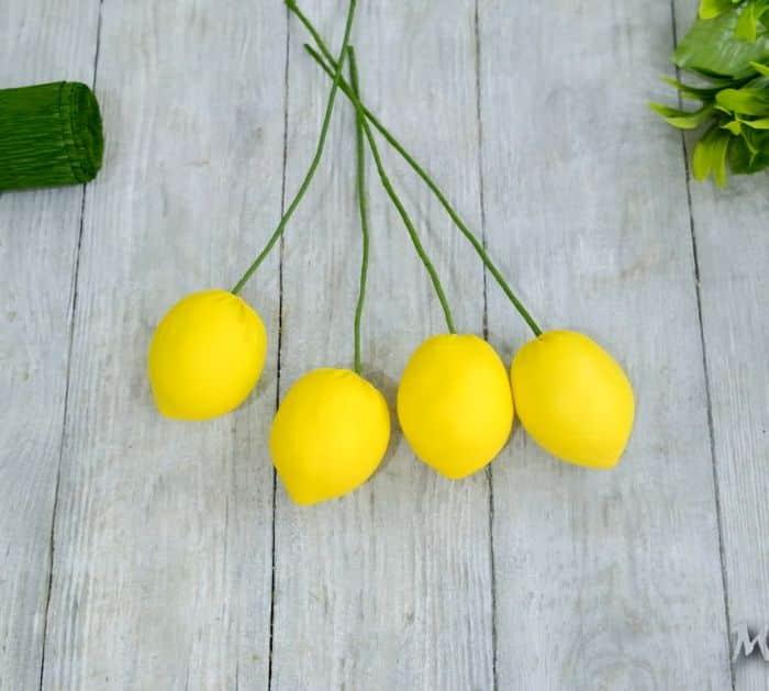DIY Lemon Towel Hanger Project