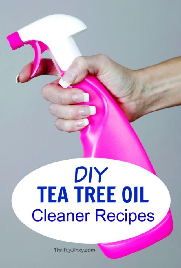 DIY Tea Tree Oil Cleaner, a thrifty household staple, flexible enough to adjust based on whatever oil is on hand