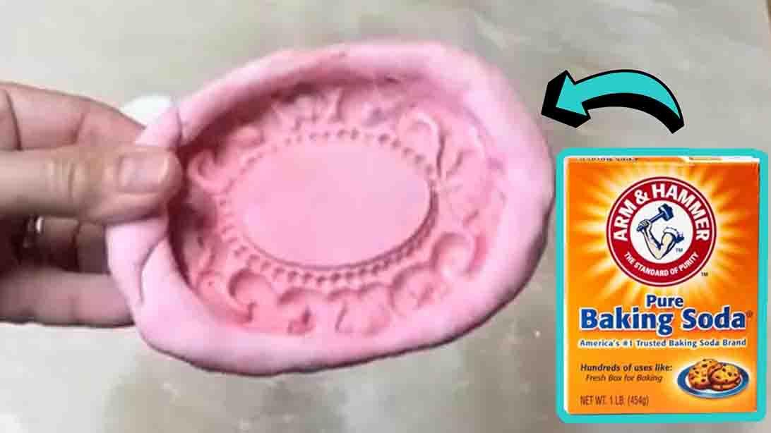 DIY Homemade Clay Using Baking Soda Tutorial