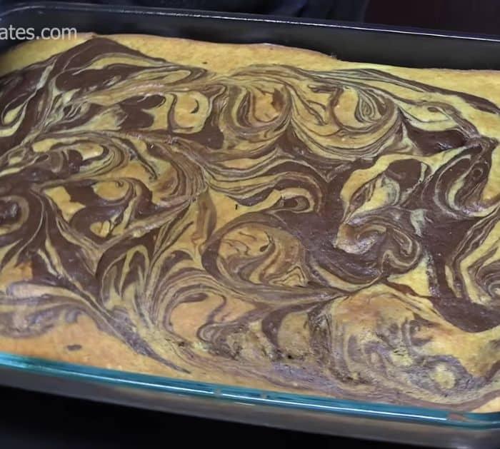 Easy to Make Butterfinger Poke Cake