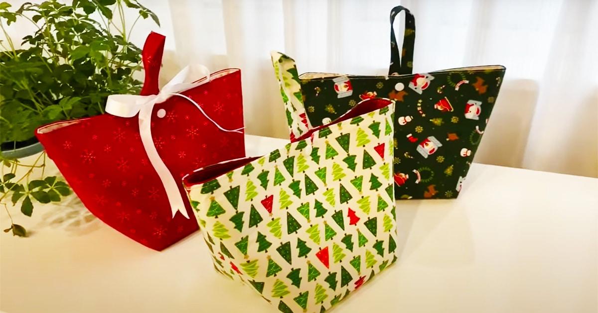 DIY Christmas Gift Bag