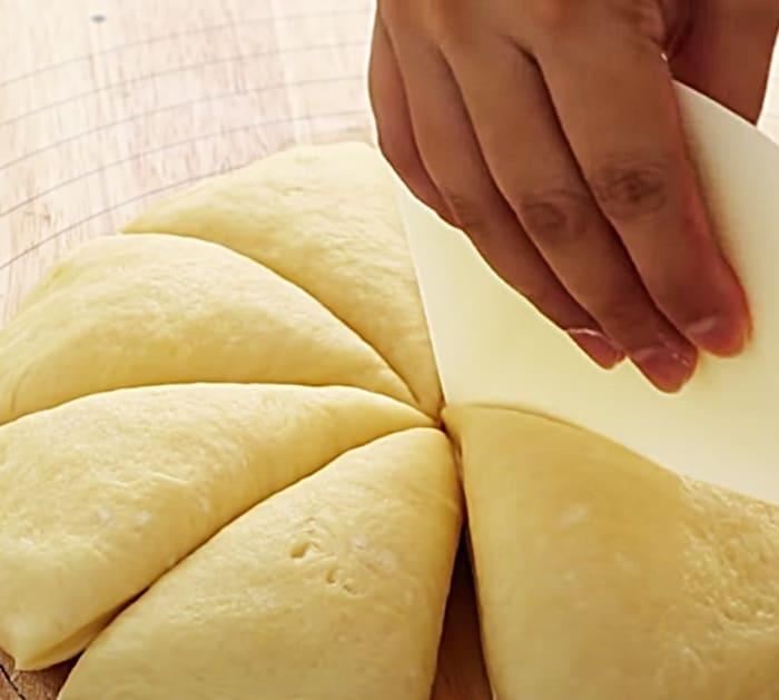 Divide Your Dough To Make Homemade Brioche burger Buns