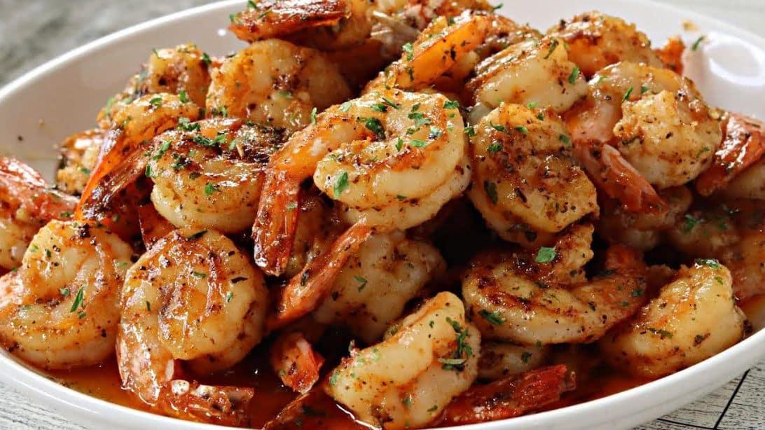 Simple Skillet Garlic Butter Shrimp Recipe