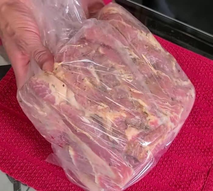 Easy To Make Pork Roast Stuffed with Garlic Onion Sauce