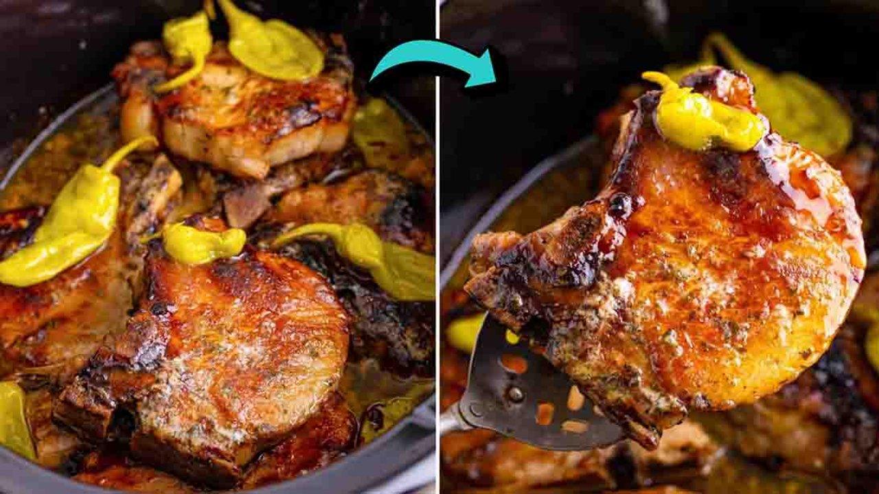 Crockpot Mississippi Pork Chops Recipe